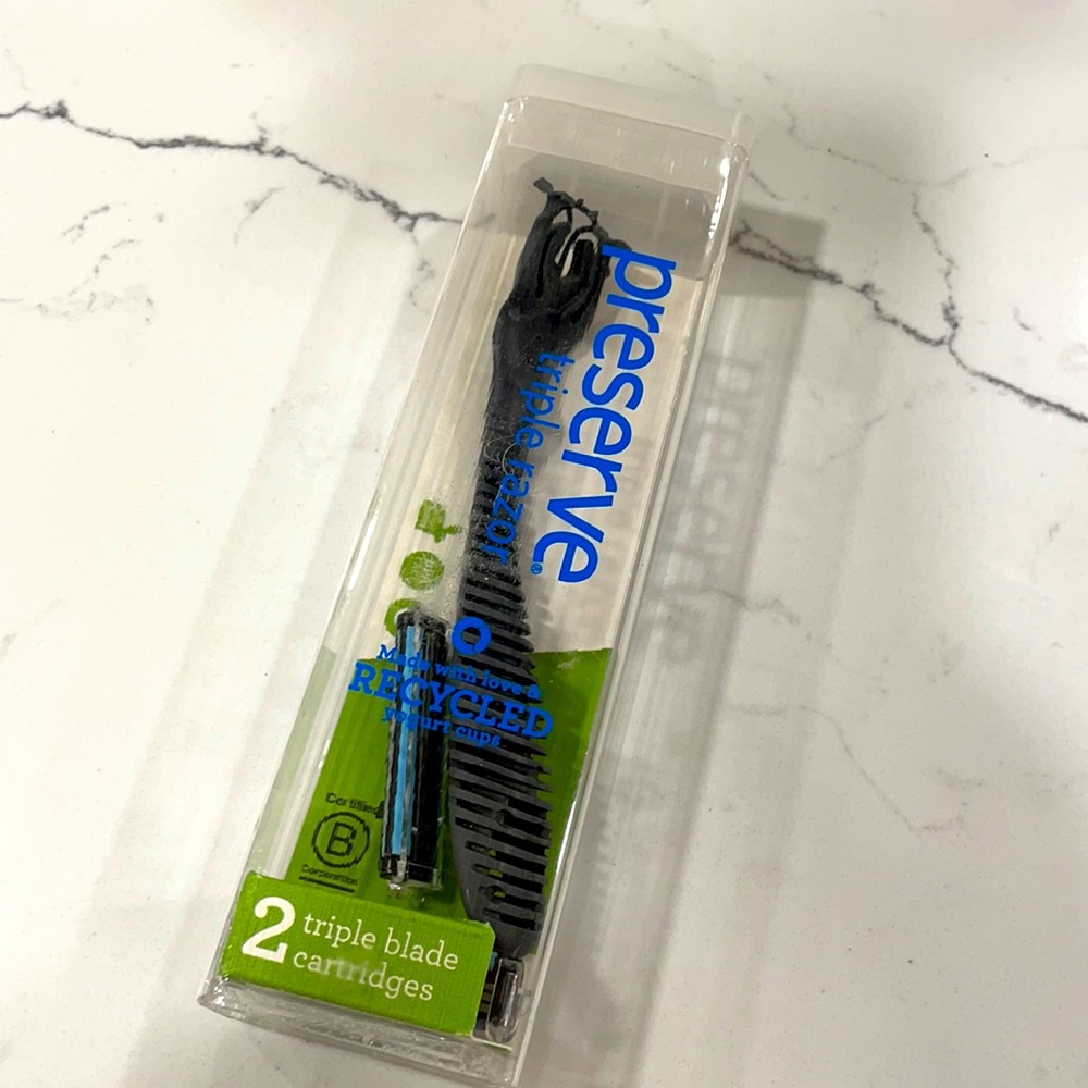 NWT Preserve Triple Razor 🪒 Set
